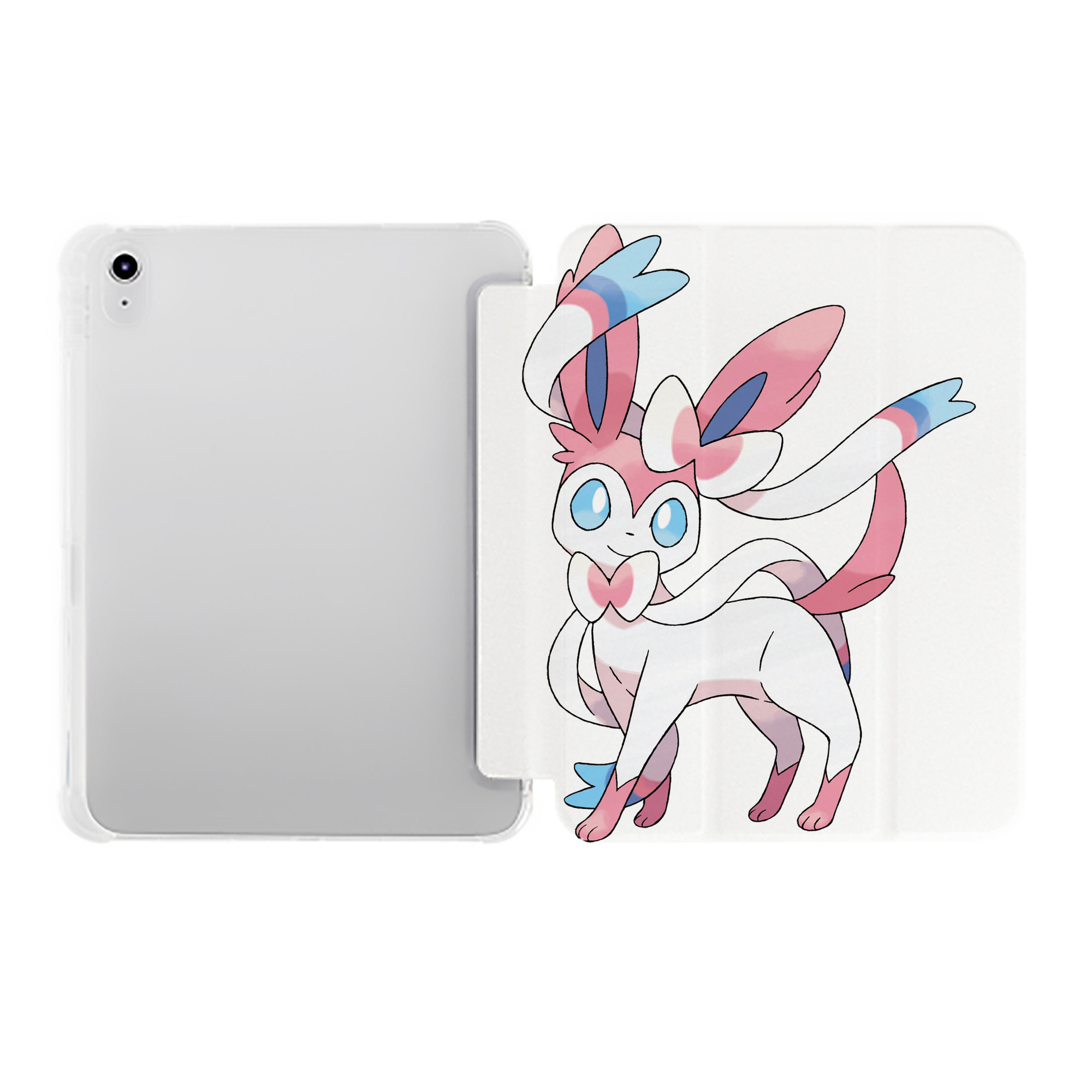 （画像用） ポケットモンスター Pokémon IPad ケース ペン収納付き 三つ折りスタンド PUレザー×シリコン 対応機種9.5/10.5/10.9インチ